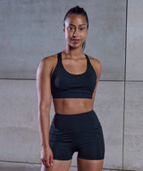 Medium impact core bra