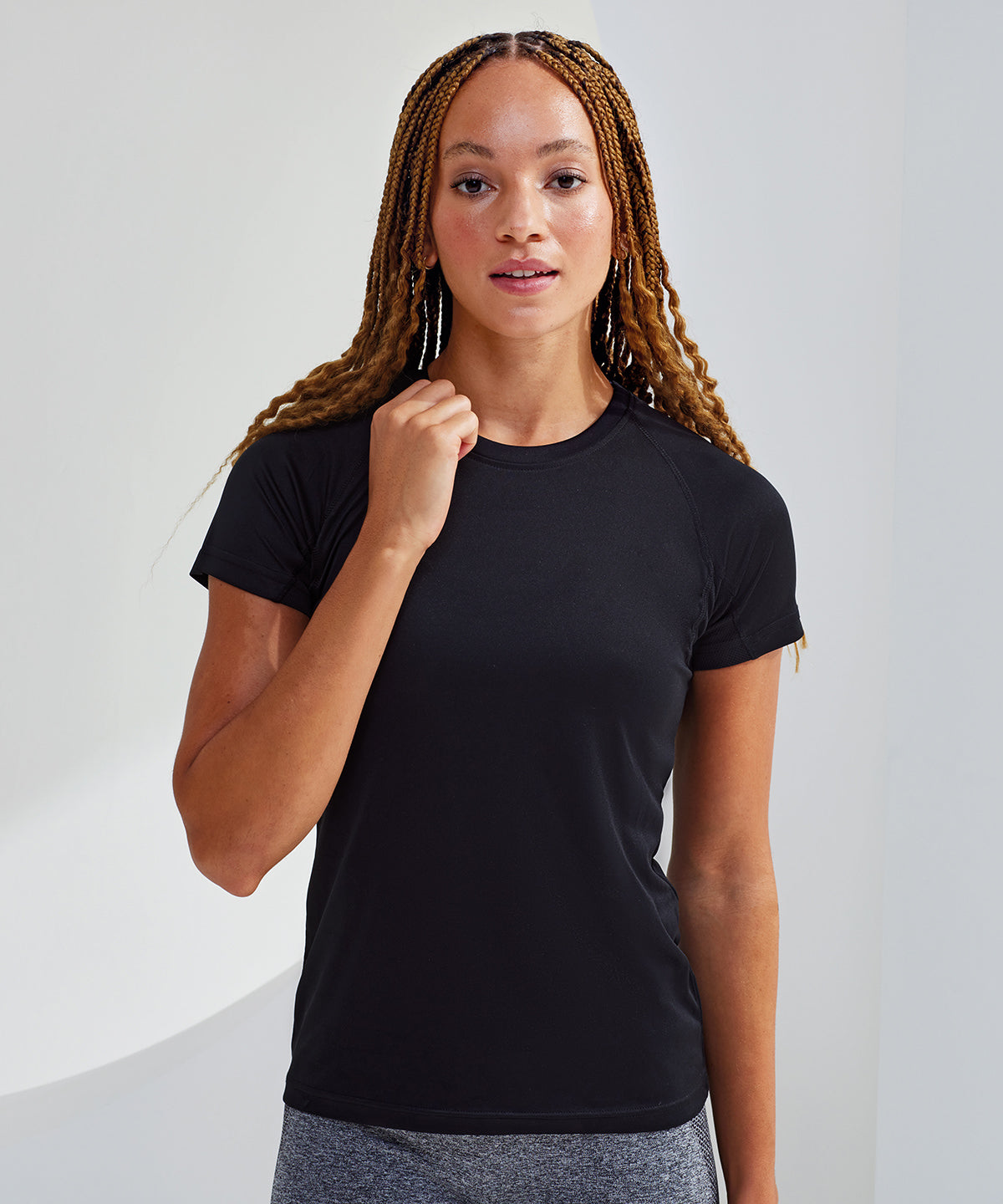 Women's Performance Panel Tee - White