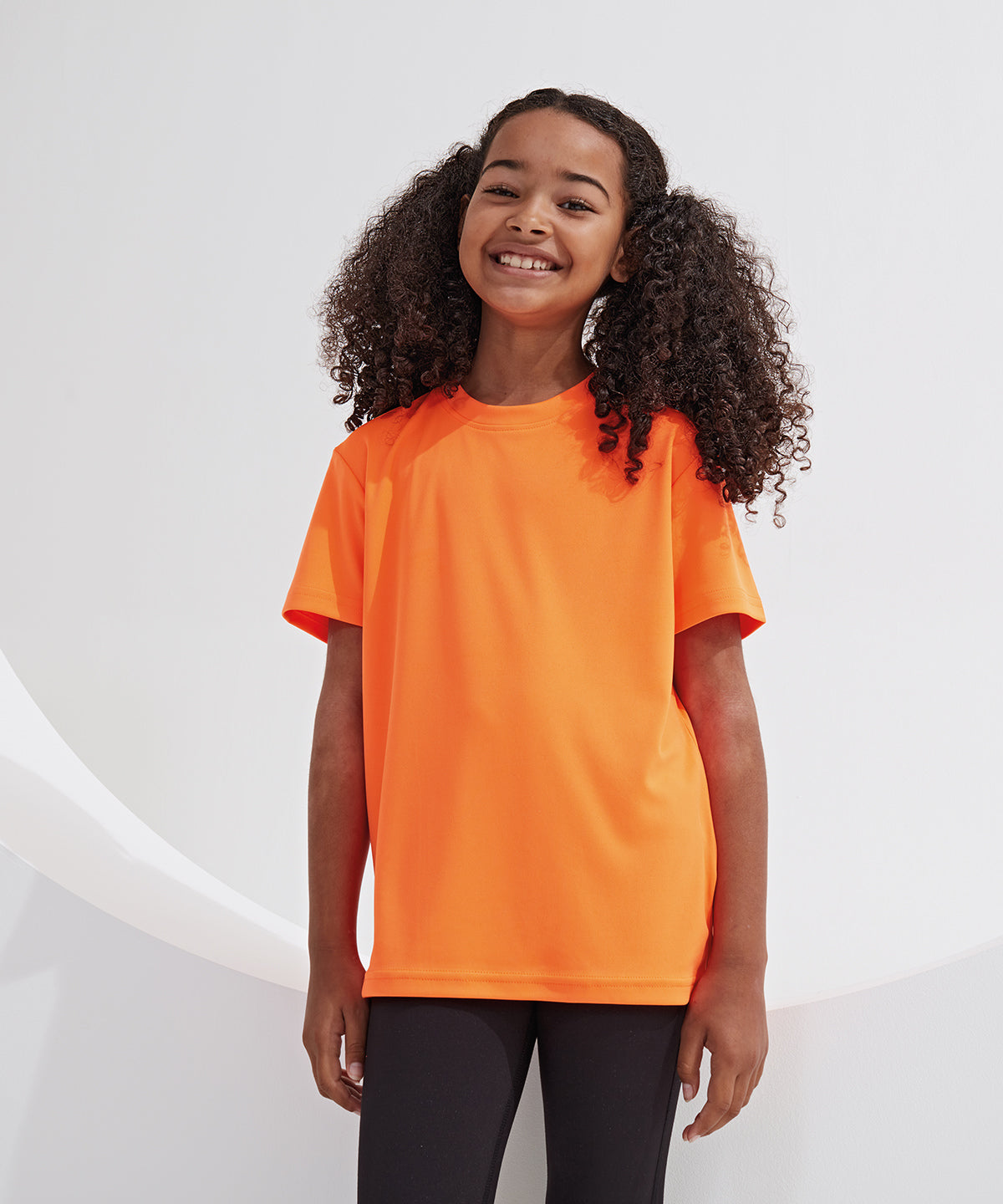 Children's Active Tee - Blue Melange