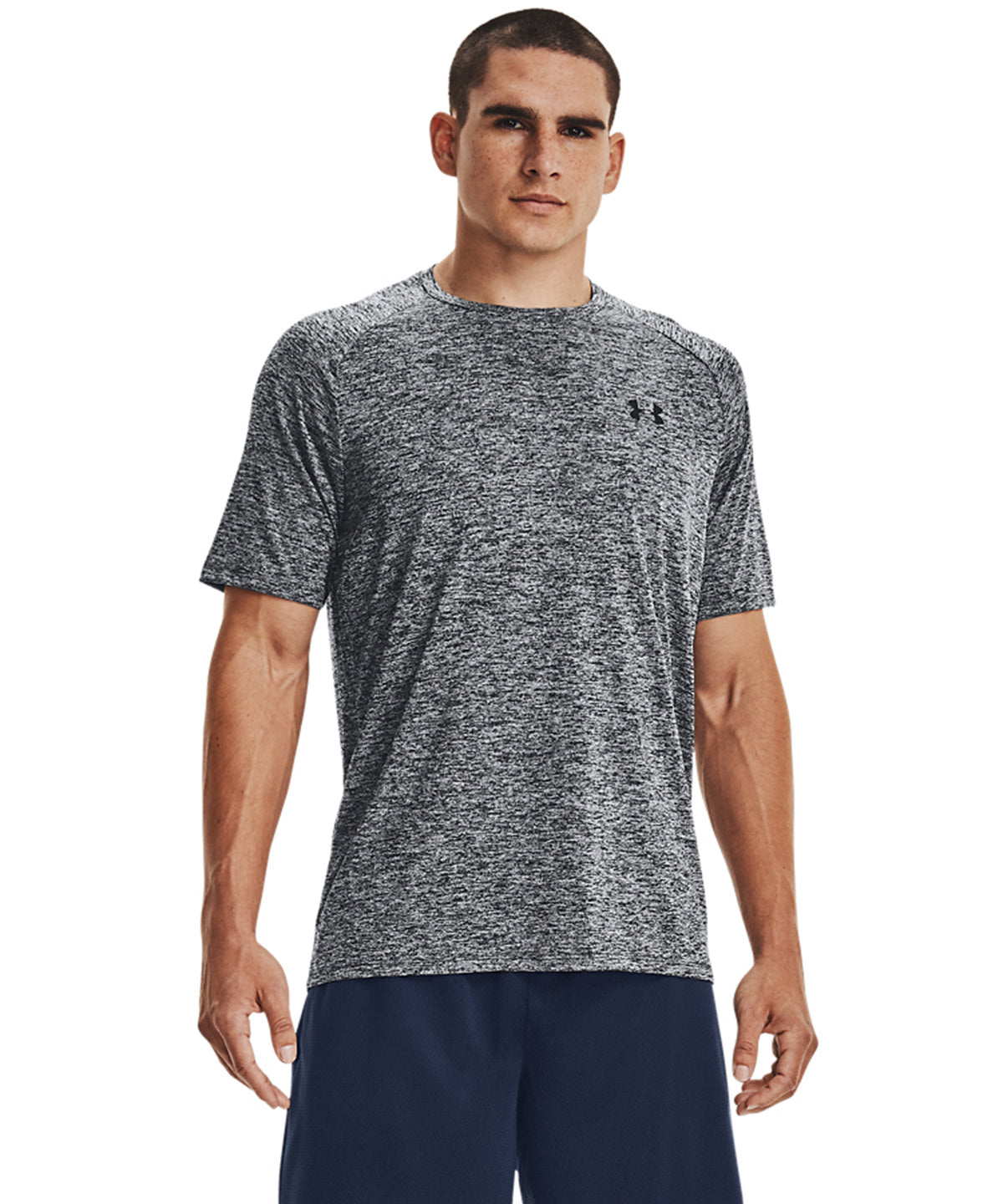 Under Armour - Tech™ short sleeve - Academy/Graphite