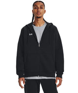 Under Armour - Rival fleece full-zip hoodie - Midnight Navy