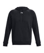 Under Armour - UA Rival fleece hoodie - Black/White