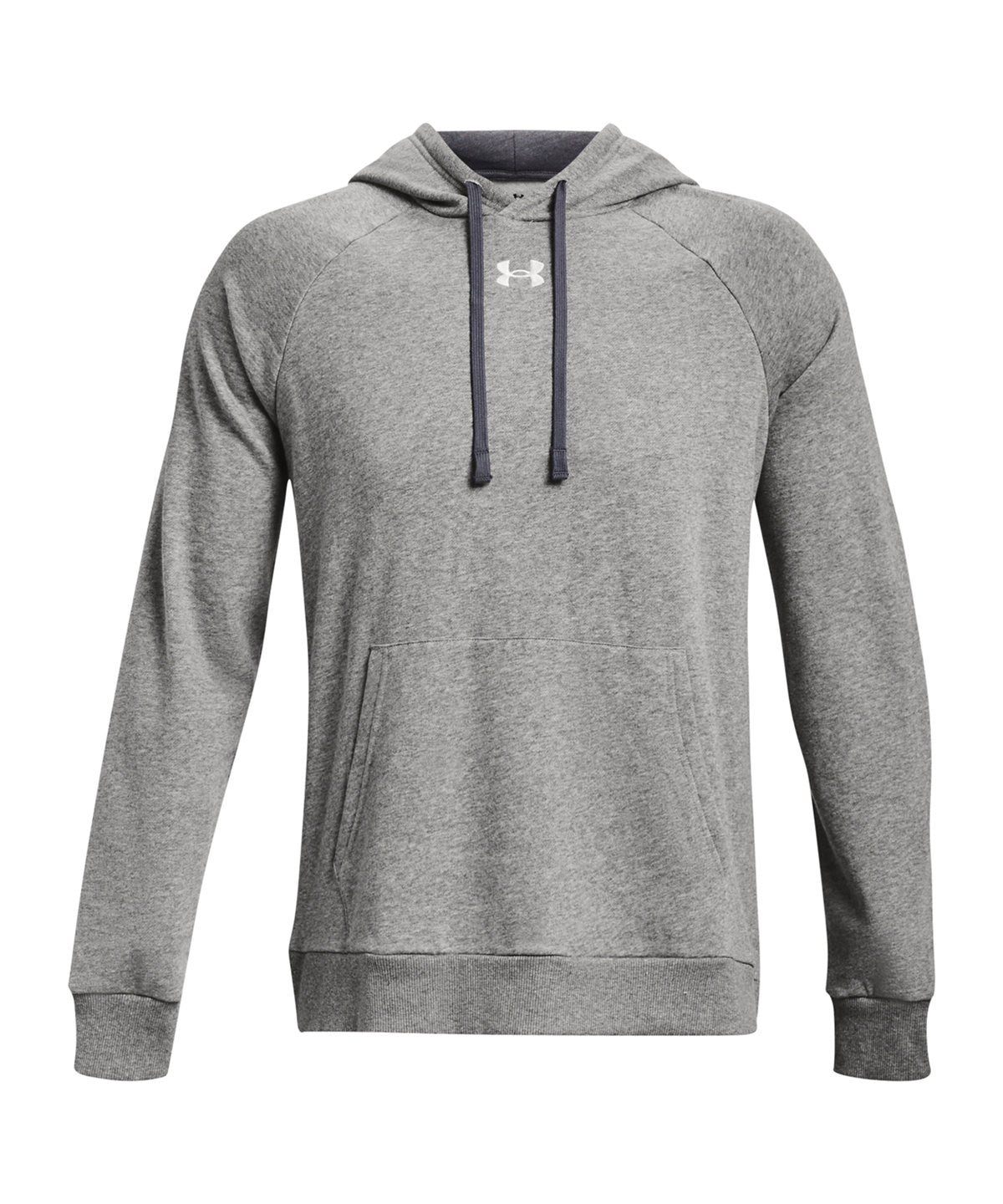 Under Armour - UA Rival fleece hoodie - Castlerock Light Heather