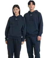 Under Armour - UA Rival fleece hoodie - Castlerock Light Heather