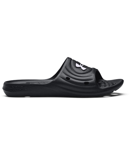 Under Armour - UA Locker IV slides - Black/Black/White