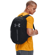 Under Armour - UA Hustle lite backpack - Black/Black/Pitch Grey