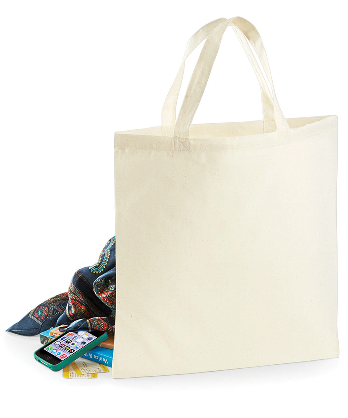 Eco-Friendly Reusable Tote Bag - Natural