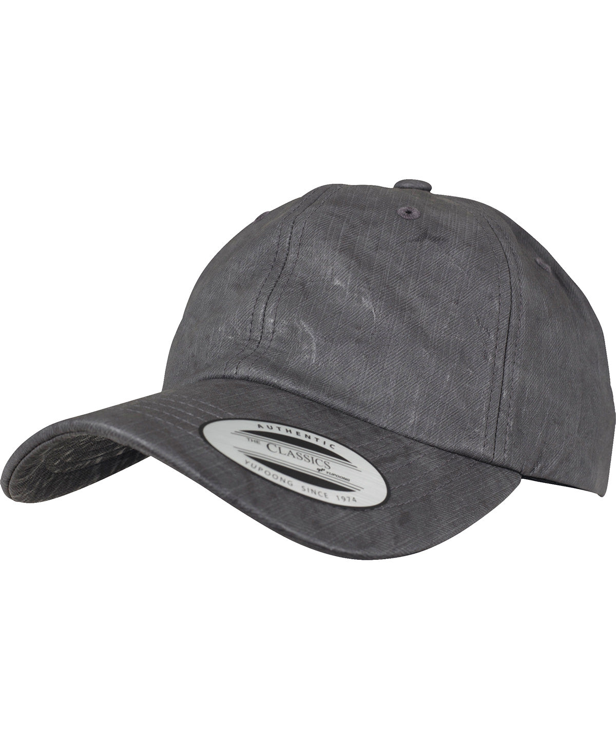 Low-profile coated cap (6245C) - Black