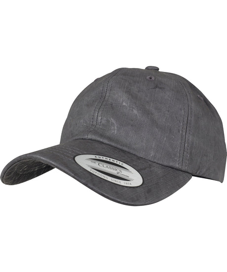 Low-profile coated cap (6245C) - Black